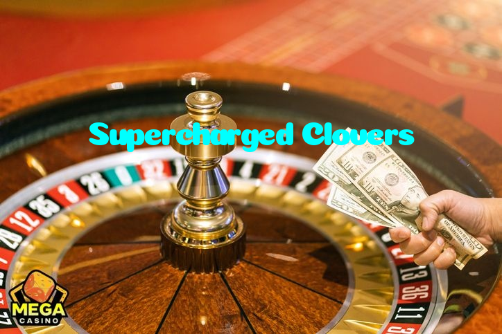 Supercharged Clovers casino presented on mobile device in Pakistan with slots and live games